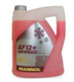 MANNOL AF 12+ 5L PŁYN DO CHŁODNIC 4012 CZERWONY RÓŻOWY