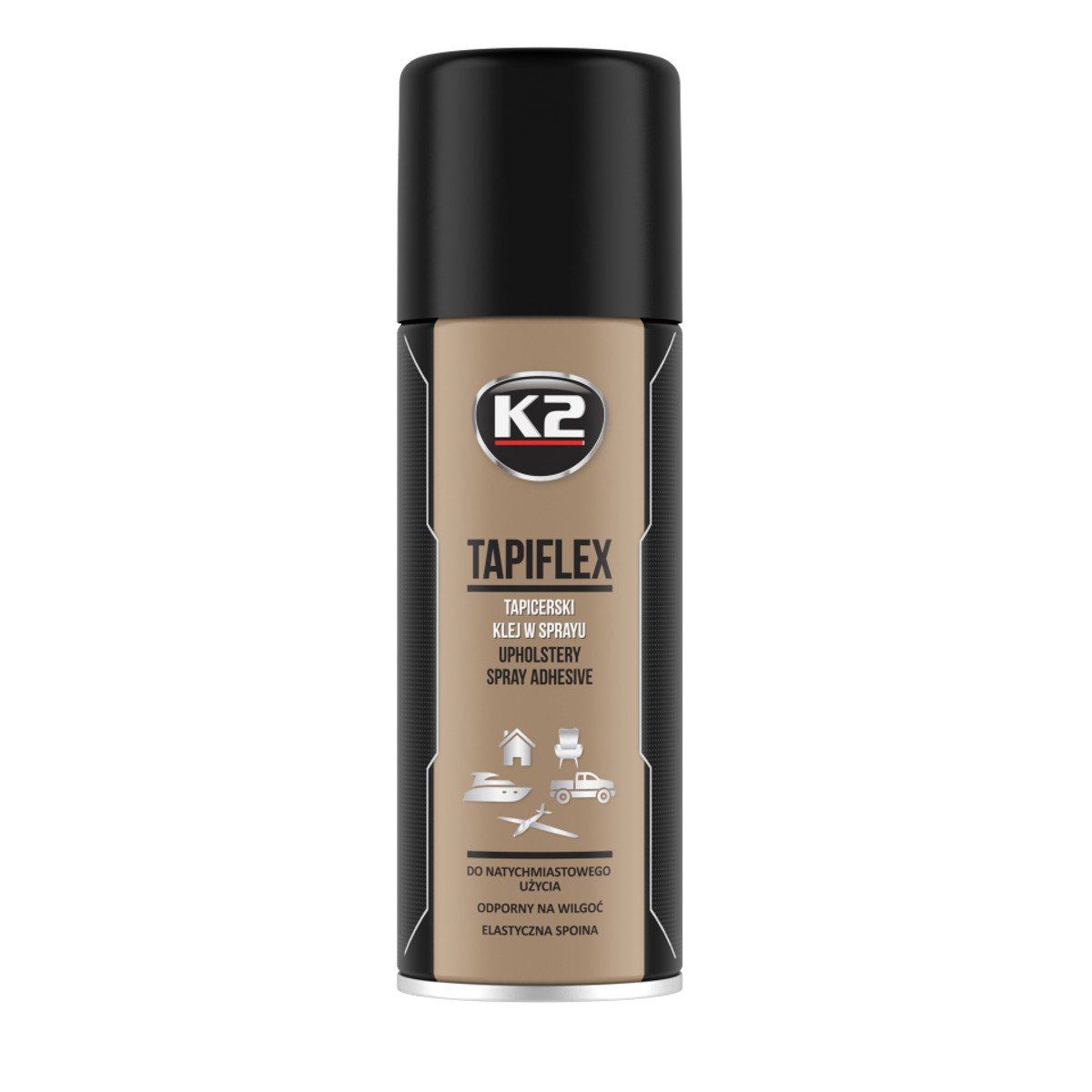 K2 TAPIFLEX KLEJ w Sprayu do tapicerki podsufitek 400ml