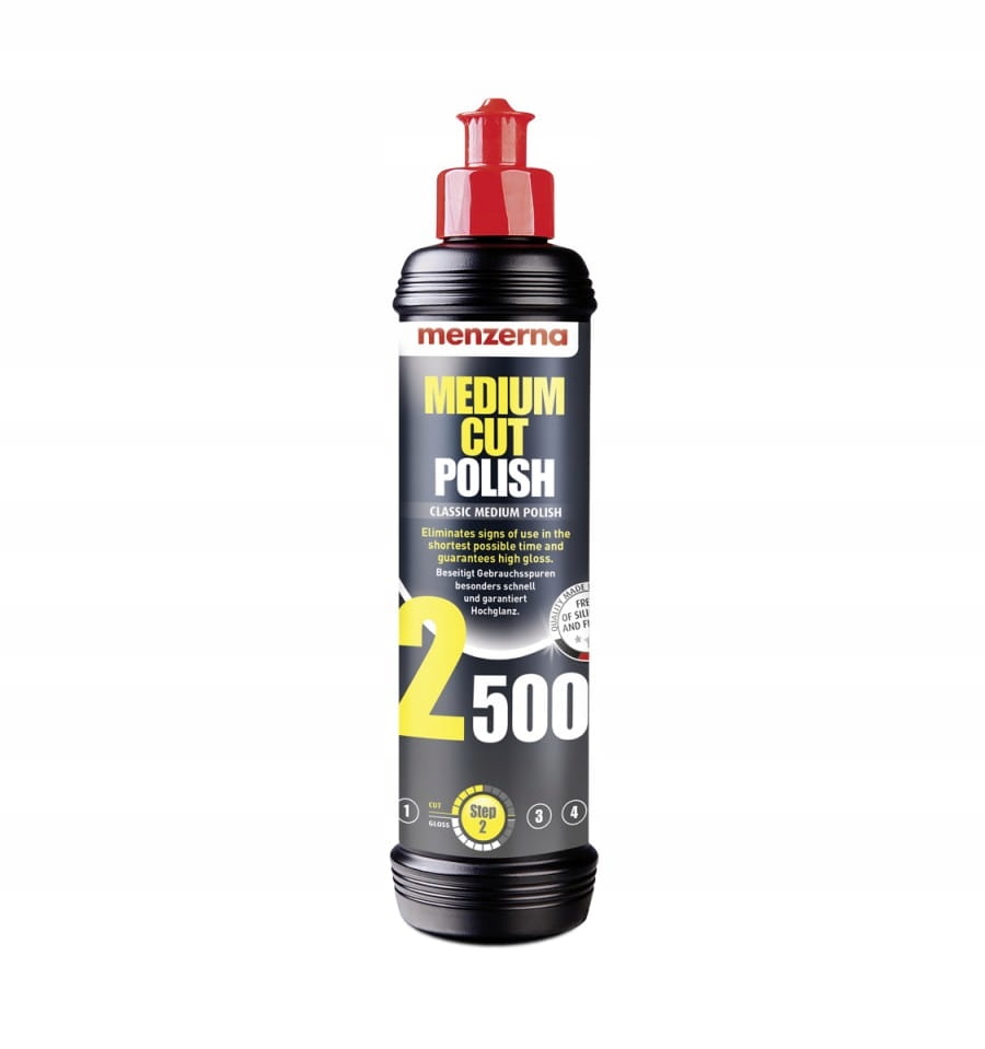 Menzerna 2500 Medium Cut Polish średnio ścierna polerska 250ml