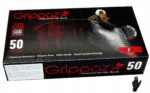 Grippaz rękawice nitrylowe roz. S black 50szt 246