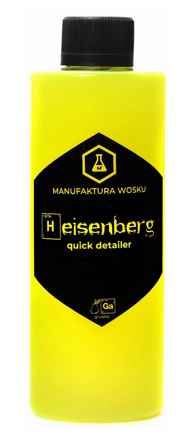 Manufaktura Wosku Heisenberg silnie hydrofobowy QD, gruszkowy 500ml +T
