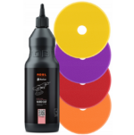 ADBL Hard Cut silnie tnąca pasta polerska + pady 1L