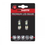 EINPARTS ŻARÓWKI EPL198 W5W  T10 18SMD 2016 CANBUS 6000K 2szt