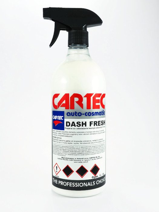 Cartec Dash Fresh czyści i odświeża tworzywa sztuczne we wnętrzu 1L