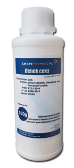 Tlenek ceru do polerowania szkła / szyb, usuwania rys 100g