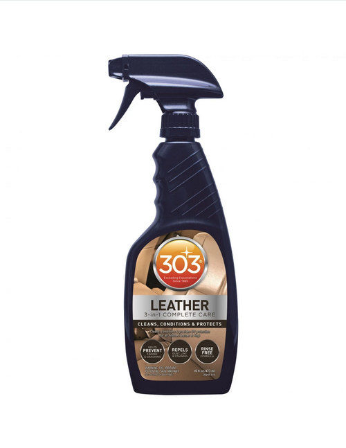 303 LEATHER 3w1 do czyszczenia skór i winylu 473 ml