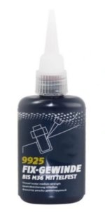 MANNOL 9925 FIX-GEWINDE  M36 KLEJ DO GWINTÓW  50ml NIEBIESKI