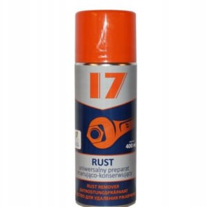 17 Odrdzewiacz Rust  400 ml odrdzewia,smaruje,konserwuje