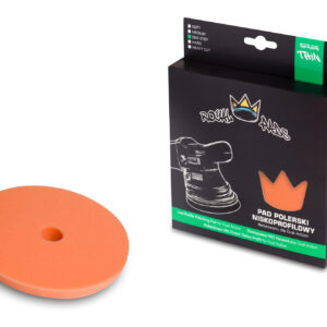 Royal Pads Thin One Step Pad niskoprofilowy pad do jednoetapowej korekty do maszyn DA, pomarańczowy 80/90mm