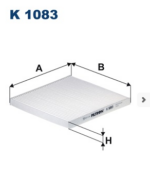 FILTRON K1083 FILTR POWIETRZA KABINOWY