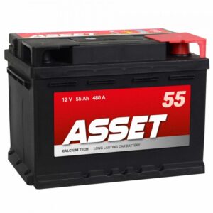 Akumulator ASSET 12V 55AH 480A Prawy+ L2