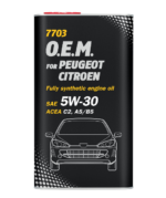 MANNOL 5W30 O.E.M. FOR PEUGEOT CITROEN 1L PSA B712 MN7703