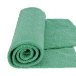 MR RAG 40x40cm GREEN edgeless 380GSM mikrofibra zielona bezszwowa 380GSM