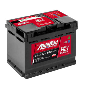 Akumulator AUTOPART GALAXY PLUS Duplex 66AH 590A 12V L2