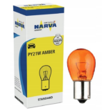 ŻAROWKA NARVA 12V 21W BAU15S pomaranczowa niesymetryczna PY21W 1SZT