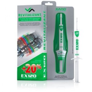 XADO EX120 Do Manualnych Skrzyń Biegów Reduktorów 8ml  XA10030 strzykawka